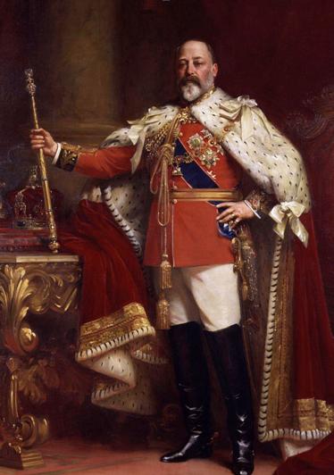 Painting of King Edward