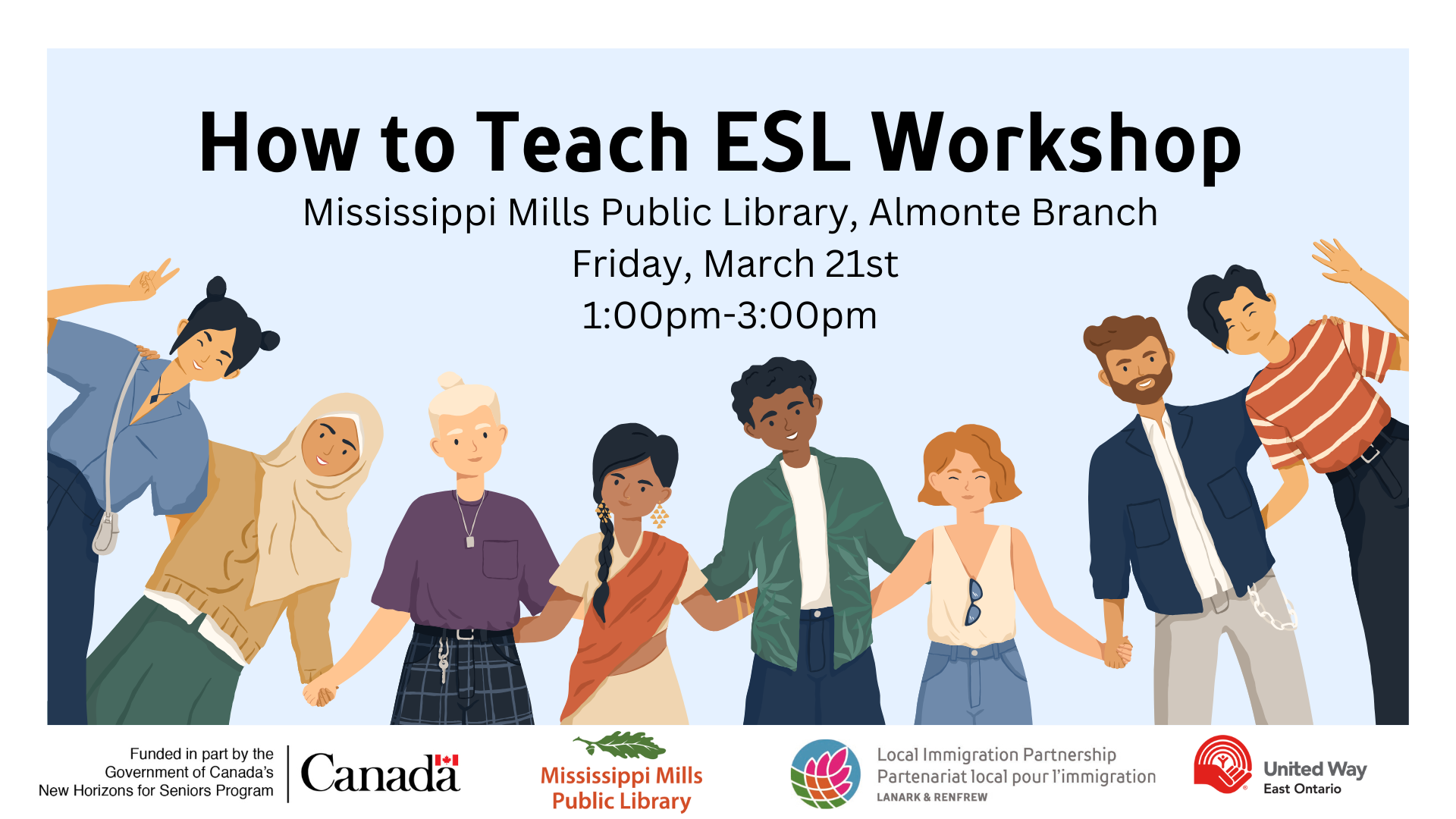 Graphic advertising ESL workshop at MMPL March 21