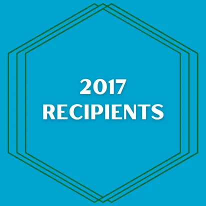 Text: 2017 recipients